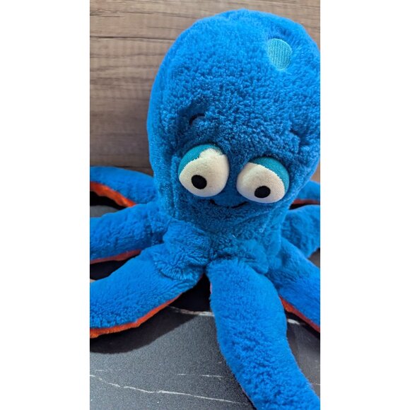 Kohls Cares The Pout-Pout Fish Octopus Plush 11" Blue & Orange Soft Toy - Picture 3 of 7